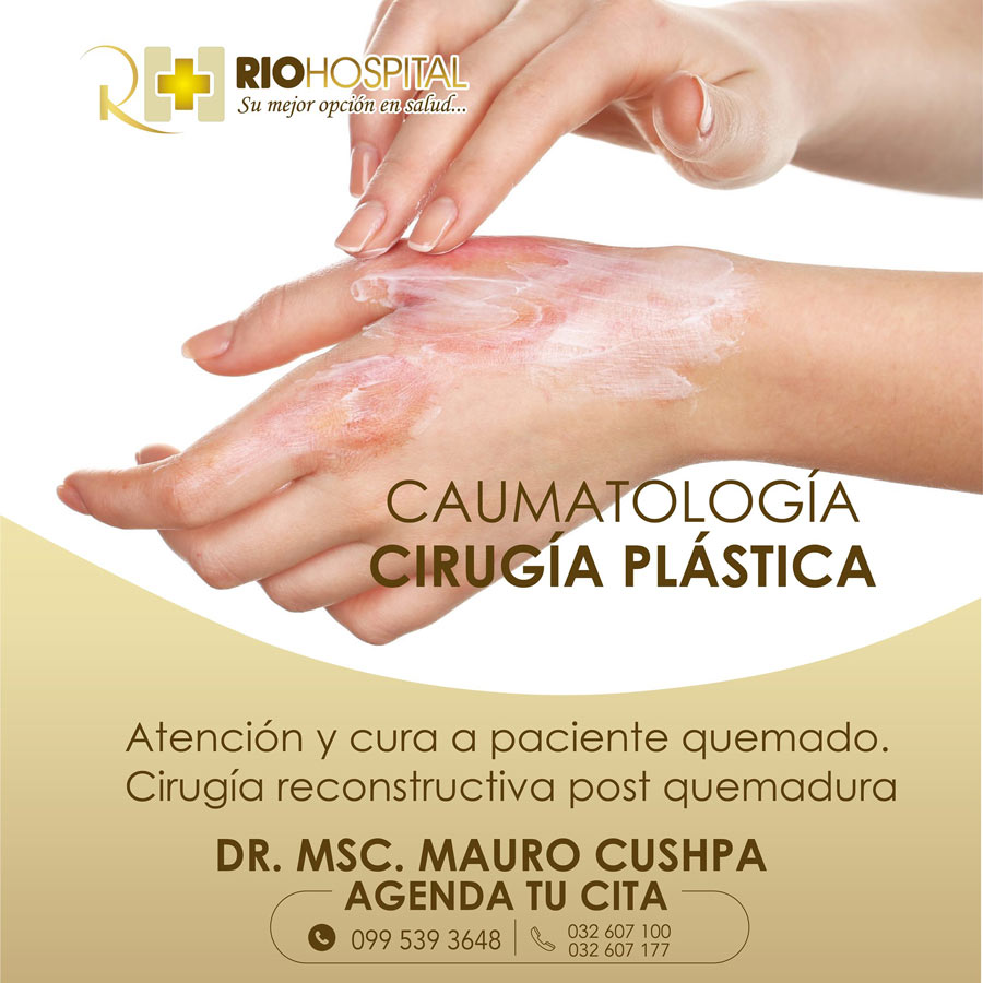 CAUMATOLOGIA PLASTICA RIOBAMBA