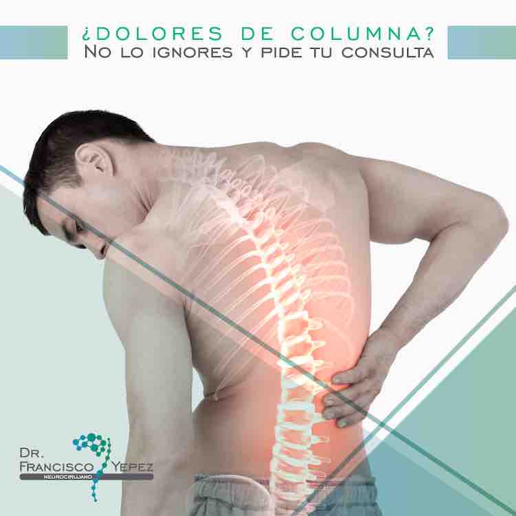 dolores de columna